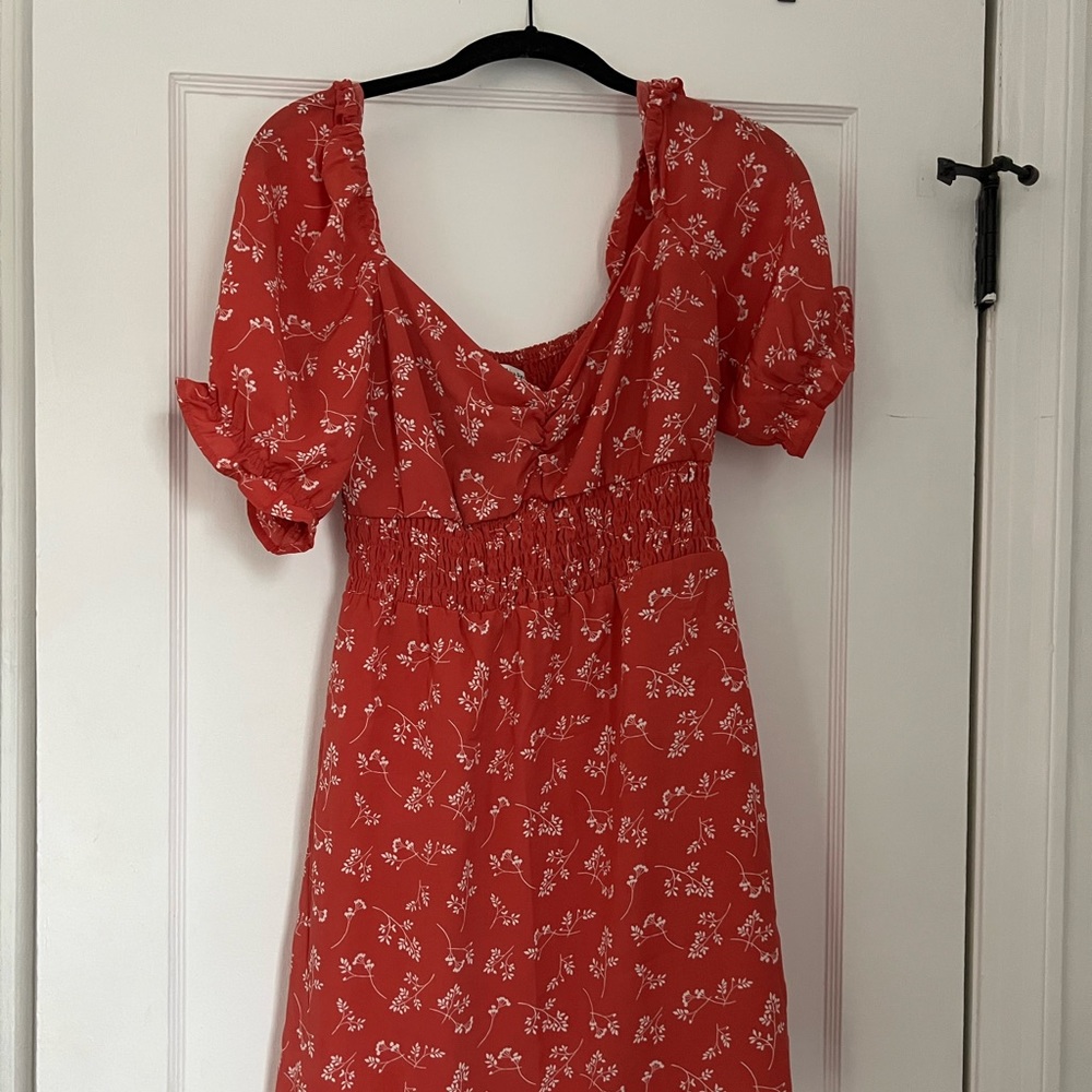 Abercrombie & Fitch A-Line Plunge Dress